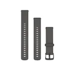 Garmin Quick Release 18 mm silikoonist kellarihm, Gravel Grey, 010-13256-00