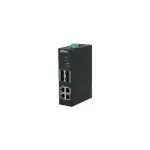 Dahua HS4408-4ET-96 t&ouml;&ouml;stuslik haldamata PoE-l&uuml;liti, 8 porti, 4x Hi-PoE 60W, 4x PoE+ 30W, 96W eelarve, 2x Gigabit &uuml;lesl&uuml;li, 2x SFP, DIN-ronga