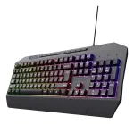 Trust GXT 836 Evocx m&auml;ngurite klaviatuur, USB, QWERTY, USA paigutus, must