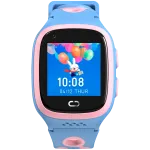 Canyon lastekell ZEFIR KW-49 E-SIM 4G GPS WiFi Video Muusika M&auml;ngud Inglise keele &otilde;pe, Roosa&Sinine
