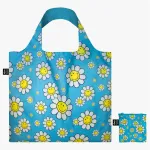 LOQI Smiley kott &ndash; Flowers Blue