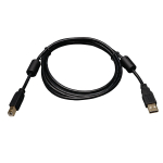 Eaton Tripp Lite Series USB 2.0 A-B kaabel ferriitr&otilde;ngastega (M/M), 1,83 m (6 ft), must