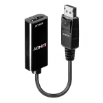 Lindy 41718 DisplayPort 1.2 &ndash; HDMI adapter, passiivne, 4K30, 0,15 m, must