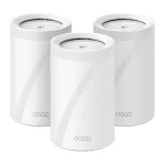 TP-Link BE9300 Kogu Kodu Mesh Wi-Fi 7 S&uuml;steem (Tri-Band), Valge, Sisemine, Mesh s&uuml;steem, Tri-band (2.4 GHz / 5 GHz / 6 GHz), Wi-Fi 7 (802.11be), 9214 Mbit/s
