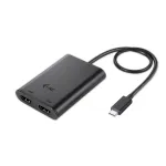 i-tec USB-C 3.1 Dual 4K HDMI videoadapter, 3.2 Gen 1 (3.1 Gen 1), USB USB-C, HDMI v&auml;ljund, 3840 x 2160 pikslit