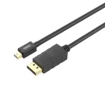 DisplayPort-kaabel UNITEK Y-C612BK 3 m Mini DisplayPort Must