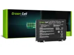 Green Cell AS01 aku ASUS K40 K50 K60 K70 X70 jaoks, Li-Ion 10,8V 4400mAh, 6 elementi, must