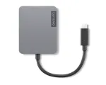 Lenovo 4X91A30366 s&uuml;learvuti dokkimisseade / pordipaljundaja Juhtmega &uuml;hendatud USB 2.0 USB-C Hall