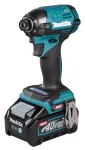 Makita TD002GD202 juhtmevaba l&ouml;&ouml;kkruvikeeraja, 40 V XGT, harjadeta, 220 Nm, 1/4" kuuskant, LED-valgusti, komplektis 2x 2,5 Ah Li-ioon akut, kiirlaadija ja kohver