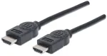 Manhattan 306119 HDMI-kaabel, HDMI isane &ndash; HDMI isane, varjestatud, 1,8 m, must