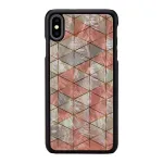 Kaitsev nutitelefoni&uuml;mbris iKins iPhone XS Max jaoks &mdash; teemantmustriga, must