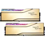 DIMM 32 GB DDR5-8000 (2x 16 GB) Dual-Kit, Arbeitsspeicher gold, F5-8000J3848H16GX2-TR5NG, Trident Z5 Royal Neo, AMD EXPO