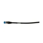 patch-kaabel RJ45 - CAT6A 500Mhz - 0,15m - must - S-STP(S/FTP) - AWG26 - LSZH - Synergy 21