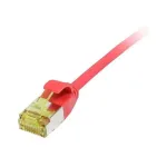 patch-kaabel RJ45, CAT6A 500 MHz, 2 m, punane, U/FTP, &otilde;huke &uuml;mmargune d=3,8 mm, TPE/LSZH (Superflex), AWG32, Cat.7 toorkaabliga, Synergy 21 (S217345V3)