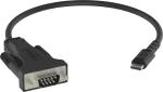 Vision Professional - Sirius adapter - 24 pin USB-C (M) to DB-9 (M) - must