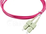 BlueOptics SFP3232FU1MK fiiberoptiline kaabel 1 m SC OM4 magenta (SFP3232FU1MK)