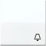 JUNG AS 591 K WW l&uuml;litiklahv kellas&uuml;mboliga, Alpine White