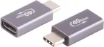 USB-C adapter ShiverPeaks Pro 4.0 Metal, USB-C - USB-C, metallkorpusega