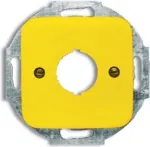 BUSCH JAEGER Zentralscheibe gelb 22.5mm Befehlsger&auml;te 2533-214-1