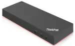 Lenovo 40AN0135SA s&uuml;learvuti dokk/pordireplikaator juhtmega Thunderbolt 3 Must