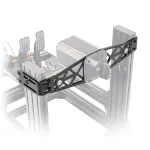 Kinnitusklamber Asetek SimSports Steel Must 135x535x168mm