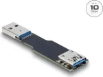 Soovahetaja kaabel DELOCK 67419 &mdash; USB A-t&uuml;&uuml;p A-t&uuml;&uuml;biks, must