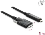 Delock 83623 aktiivne optiline kaabel USB 10 Gbps, USB Type-C - Micro-B, 5 m