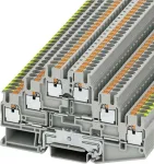 Phoenix Contact Push-In kolmetasandiline klemmiplokk PT PT 2,5-PE/L/L Hall, sisu: 1 tk (3210541)