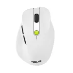 Hiir ASUS MD105 /VT-GN &mdash; paremak&auml;eline RF-juhtmevaba + Bluetooth, 2400 DPI, kerimisratas, patareitoide, valge/roheline