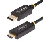 StarTech.com 2 m DisplayPort-HDMI-adapterkaabel, 4K 60 Hz HDR-iga, DP-HDMI 2.0b, aktiivne videomuundur, DisplayPort-lauaarvuti HDMI-kuvarile