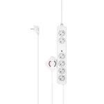 Hama 00223141 Nutikas pikendusjuhe, 6 vahelduvvoolupesa, 3 m