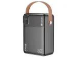 Tracer 47826 Prime-V8 80000mAh QC22.5W+PD20W Power Bank, Must