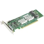 Supermicro AOC-SLG4-4E4T-O 4-Port NVMe SSD Low Profile PCIe 4.0 x16 Host Bus Adapter