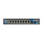 BCS BCS-B-SP08G-2SFP 8-Port Gigabit PoE+ Switch with 2 SFP Ports, 240W, Industrial, Unmanaged