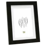 Deknudt S66KF2 P1 15x20 Wood Black Photo Frame with Passepartout