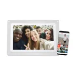Braun DigiFrame 1020 WiFi 10.1 tolline digitaalne raam Valge akr&uuml;&uuml;l