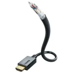 IN-AKUSTIK Star II HDMI 2.1 48G 1,5m Ultra High Speed HDMI kaabel - Must