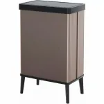 Curver Verto 54L High Pedal Bin Pearl Pink