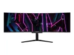 Acer Predator X49Xbmipphuzx 49-tolline DQHD QD-OLED monitor, 5120x1440, 240 Hz