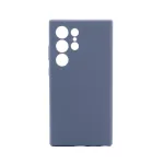 Connect Samsung Galaxy S24 Ultra Premium Quality Magnetic Soft Touch Silicone Case Midnight Blue