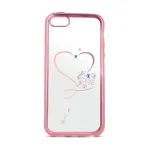 Beeyo Heart Tagakaas Samsung Galaxy A5 (2016) A510 jaoks - Roosa