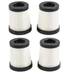 Lubluelu 4-Pack HEPA Replacement Filters for Lubluelu 202 Cordless Vacuum Cleaner