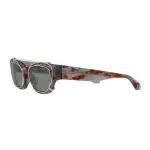 GIORGIO ARMANI Naiste P&auml;ikeseprillid AR8185U59761W - Must atsetaatraam, tumedate hallide gradiendiga klaasidega, 50/19/140 mm