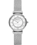 ARMANI naiste AR11319 Gianni T-Bar roostevabast terasest k&auml;ekell 32mm