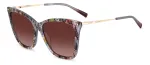 MISSONI naiste liblikap&auml;ikeseprillid MIS0106SX193X - pruuni mustriga atsetaatraam, pruunid gradiendil&auml;&auml;tsed, UV400 kaitse