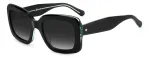KATE SPADE Bellamy naiste p&auml;ikeseprillid - tumedad Havana raamid, pruun gradientl&auml;&auml;ts - 52mm