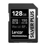 Lexar Professional SILVER PLUS SDXC 128GB m&auml;lukaart UHS-I U3 V30