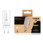 Tactical Adapter FlashBang GaN White 65W USB-C laadija