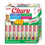 M&auml;rjad kassi maiused INABA Churu Variety Box &mdash; Tuunikala, 40 &times; 14 g pastakotikesed, teraviljavaba, gluteenivaba