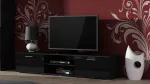 Cama TV-alus SOHO 180 must/must l&auml;ikiv
